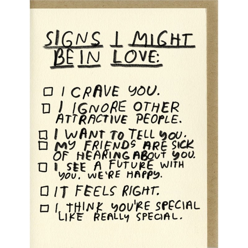 Signs Greeting Card