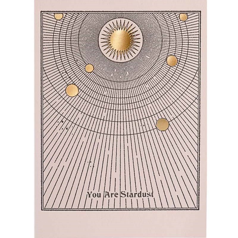 You are Stardust Greeting Card