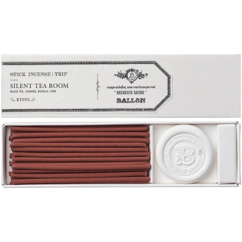 Box of 20 Incense Sticks - Silent Tea Room (Kyoto)