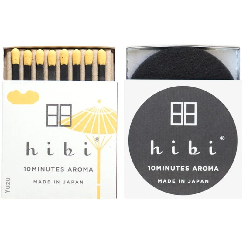 Box of 8 Incense Matches - Yuzu