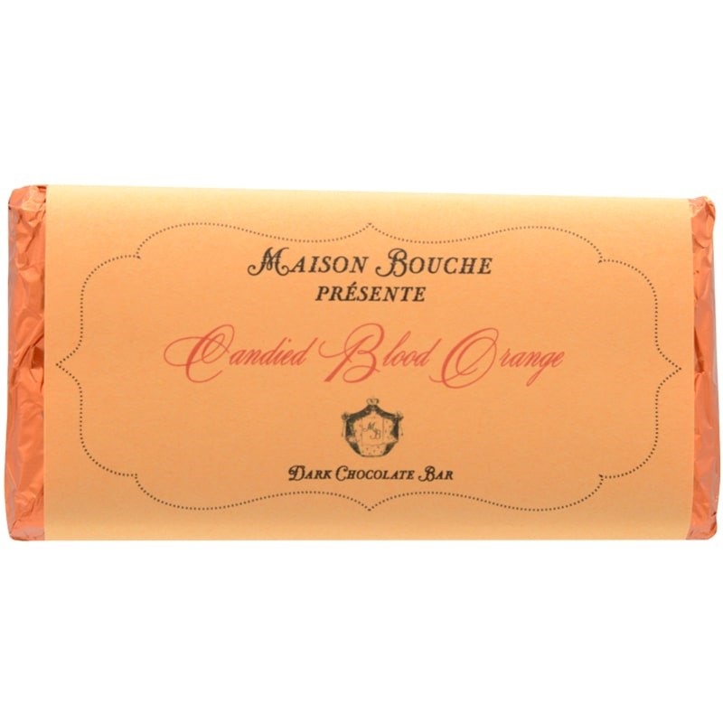 Candied Blood Orange Chocolate Bar - Dark