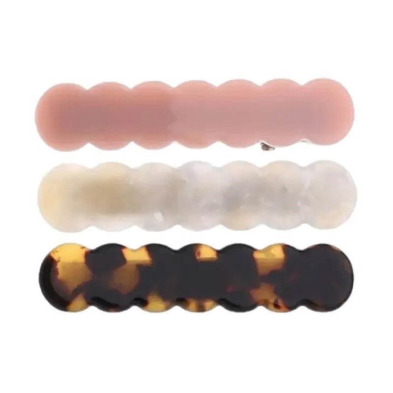 Scallop Clips - Neutrals