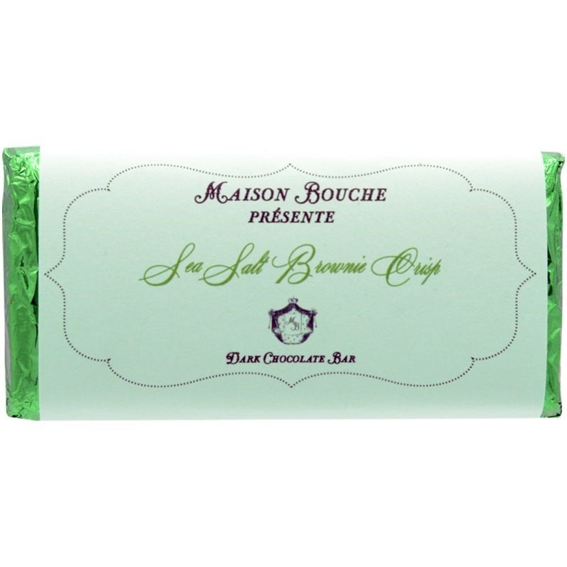 Sea Salt Brownie Crisp Chocolate Bar - Dark