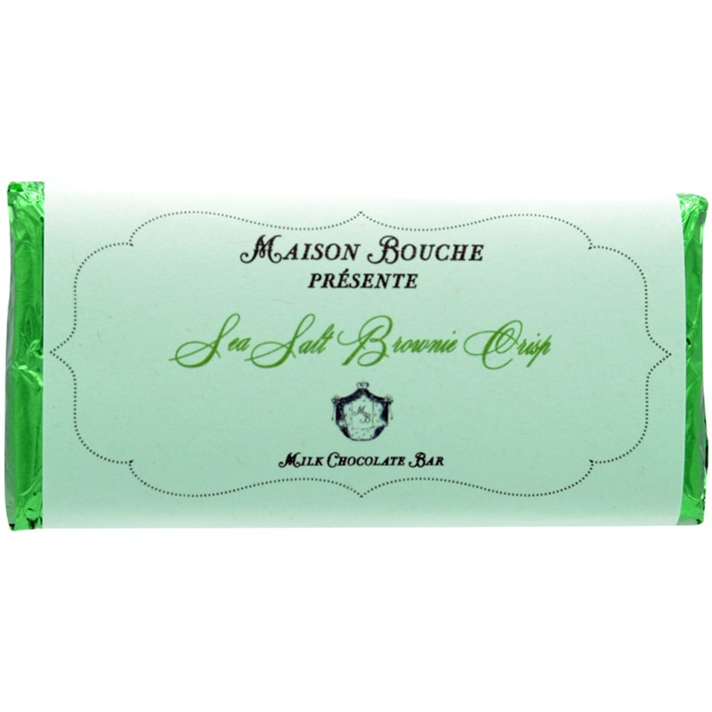 Sea Salt Brownie Crisp Chocolate Bar - Milk