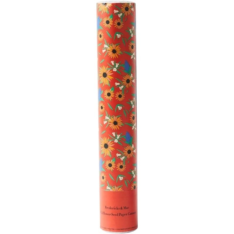 Wildflower Seed Paper Cannons - Red