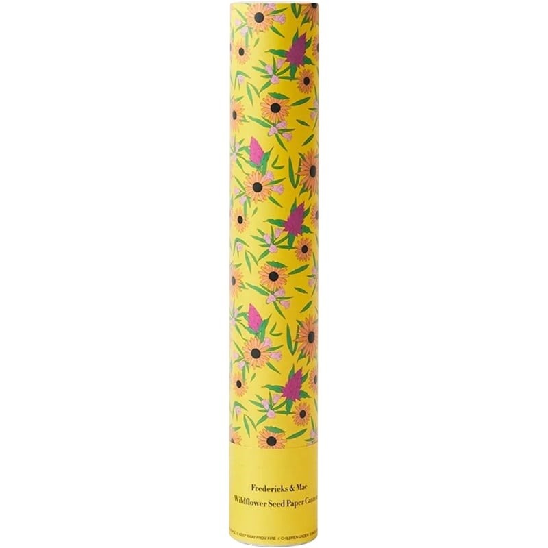 Wildflower Seed Paper Cannons - Yellow