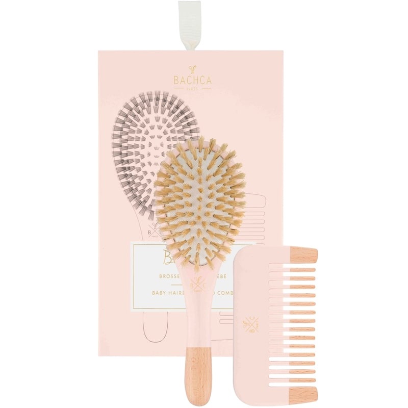 Baby Kit Hairbrush and Comb  Pink