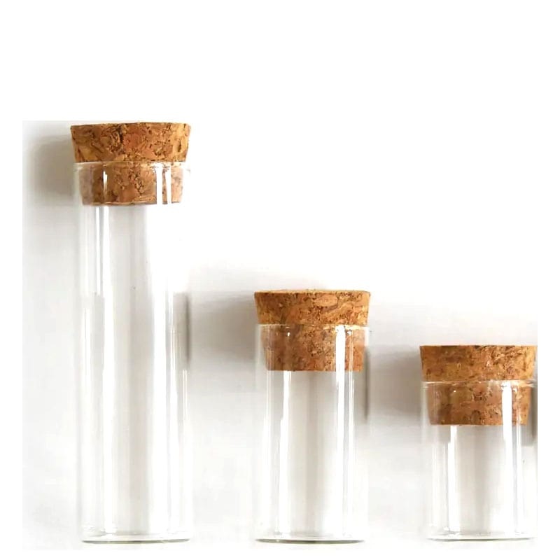 Specimen Bottles with Cork