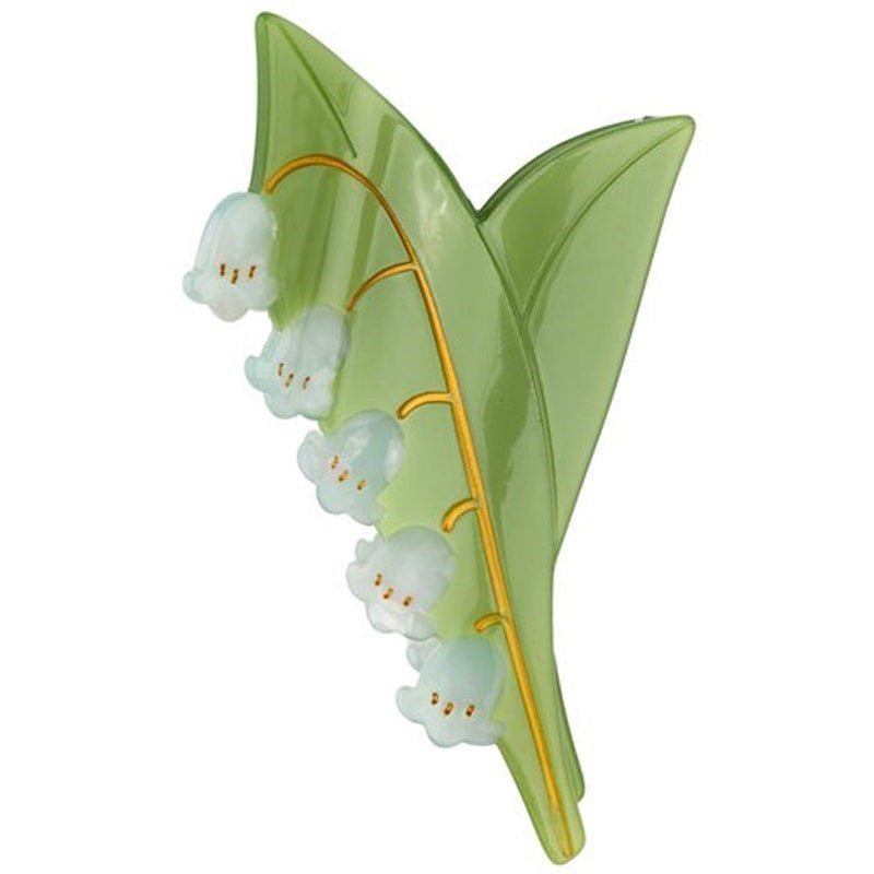 Lily of the Valley Hair Claw
