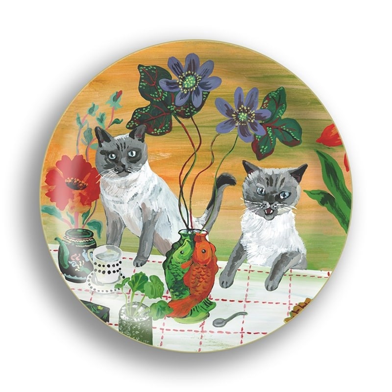 Two Cats Mini Tray