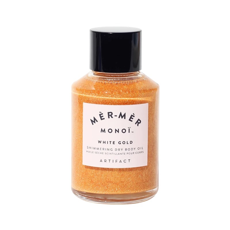 Mer-Mer Monoi White Gold Shimmering Dry Body Oil