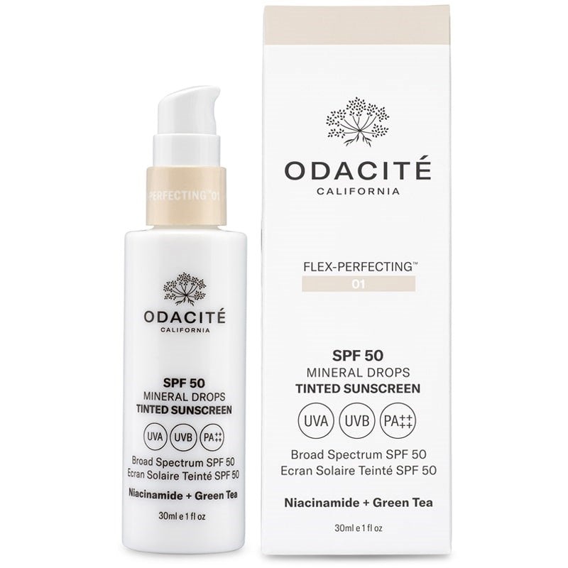 SPF 50 Flex-Perfecting Mineral Drops Tinted Sunscreen - 01