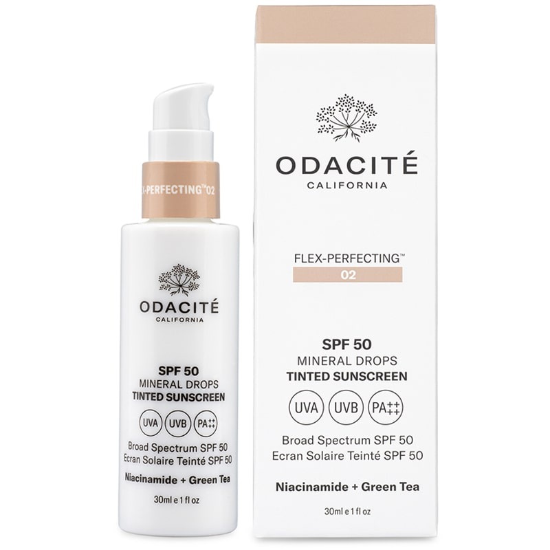 SPF 50 Flex-Perfecting Mineral Drops Tinted Sunscreen - 02