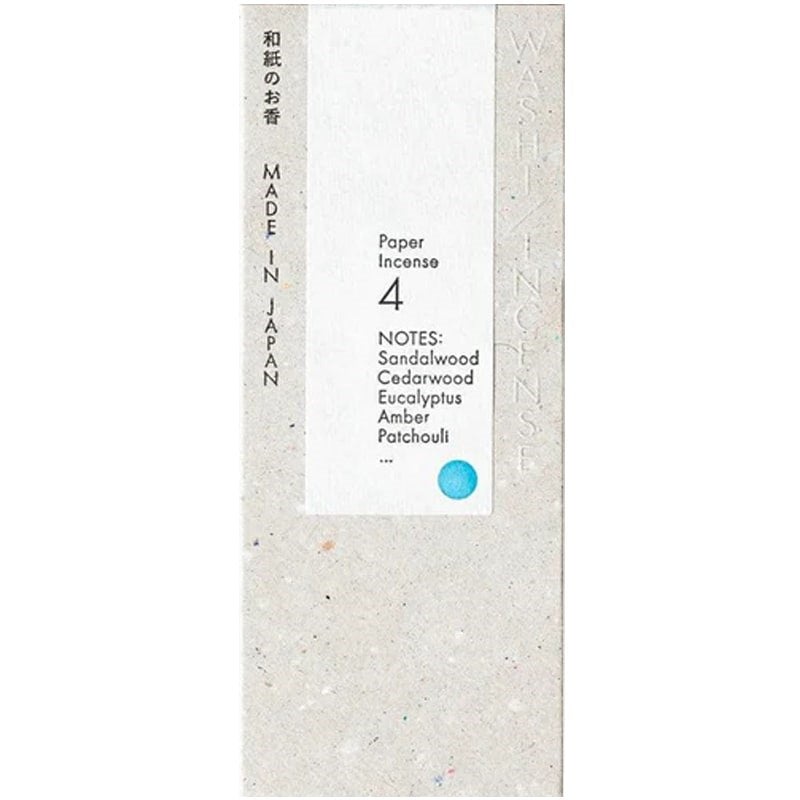 Washi Paper Incense Strips - #4 Mellow Grove