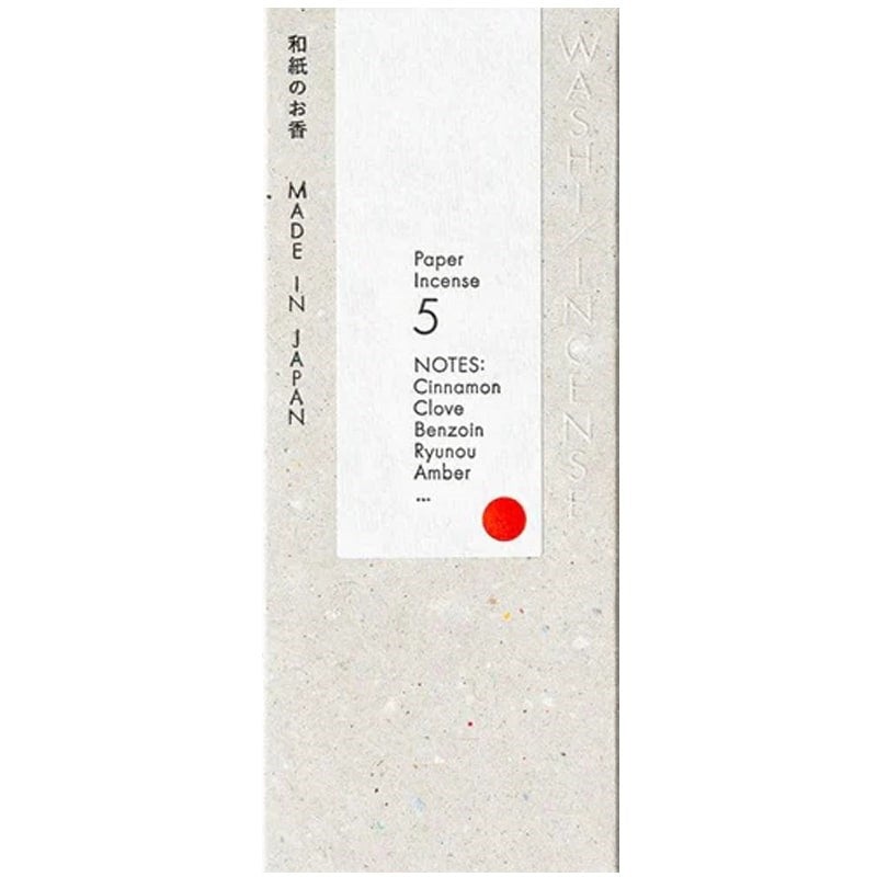 Washi Paper Incense Strips - #5 Smoky Comfort