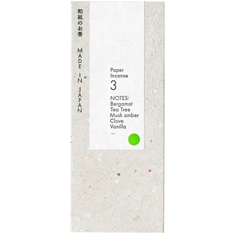 Washi Paper Incense Strips - #3 Deep Citrus