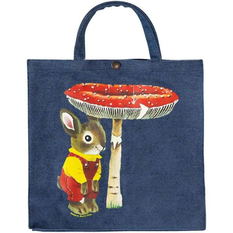 3P4 X Richard Scarry Market Tote - I am A Bunny