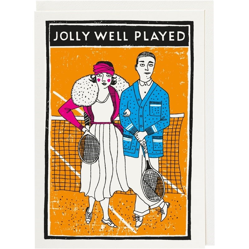 Anyone For Tennis Greeting Card