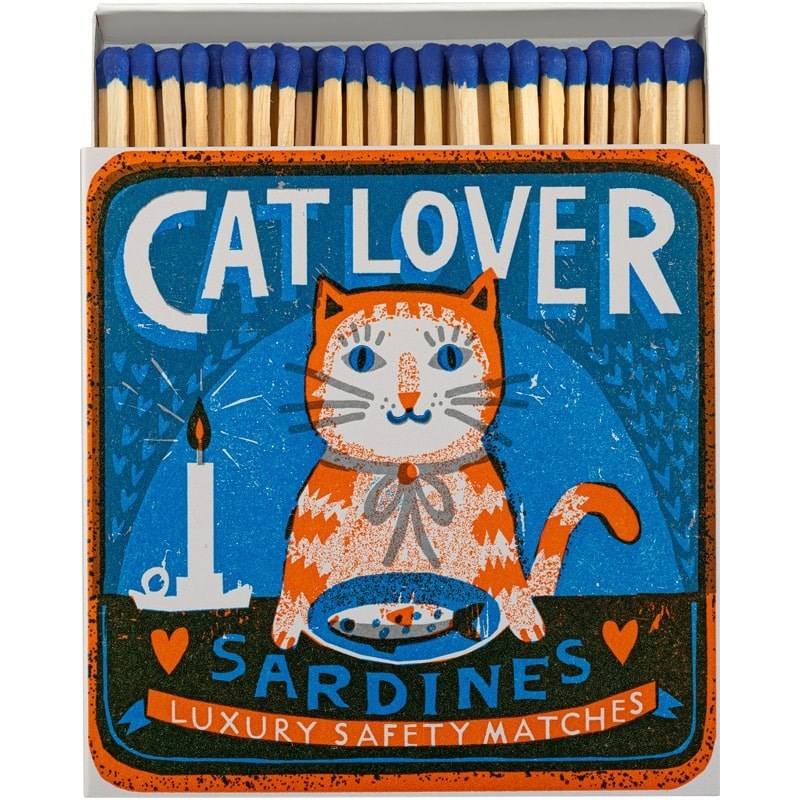Cat Lover Sardines Matchbox