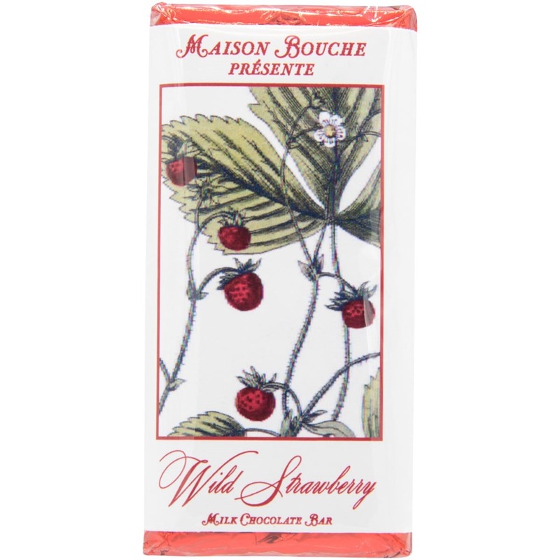 Wild Strawberry Botanical Chocolate Bar - Milk
